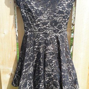 Lacy black dress
